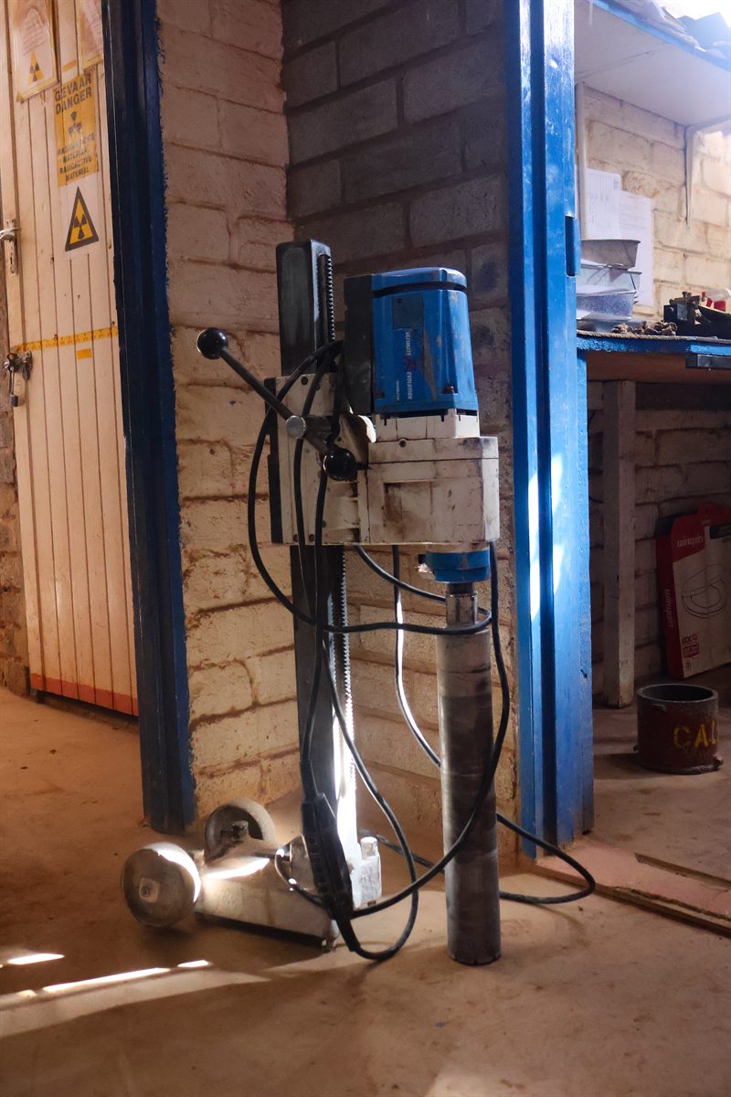 Concrete coring machine